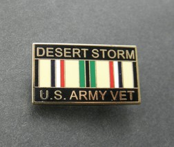 Desert Storm 1991 US Army Veteran Ribbon Lapel Pin Badge 1 inch - $5.64