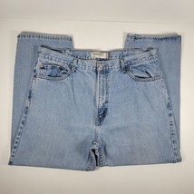Vintage Levi&#39;s 505 Regular Fit 40x30 Jeans Distressed Faded Denim Retro 90s Dad - £19.08 GBP