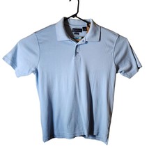 R&amp;R   Casual Mens Light Blue Short Sleeve Polo Shirt Size L - £11.05 GBP