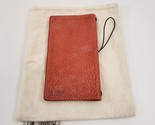 Chic Sparrow Folio Red Leather Travelers Notebook Cover w/ Dust Bag Weekly - £37.88 GBP