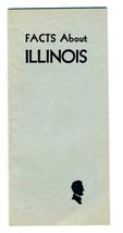 Facts About Illinois Booklet  1933  Henry Horner Governor of Illinois  - £27.34 GBP