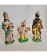Vintage Homco 3 Wisemen Ceramic Figures 10&quot; #5254 Holiday Nativity Figurine - €13,72 EUR