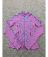 Invivva Zip Purple  Figure Skating  Long Sleeve Finger-Cut Jacket - $13.85