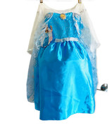 New Disney Frozen Elsa Dress size S 4/6X Pretend Play Costume Hoop Glitter - €18,77 EUR