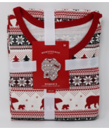 Women&#39;s Holiday Fair Isle Print Matching Family Pajama Set Wondershop Si... - £14.77 GBP