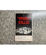 Vintage 1973 SPEED KILLS Anti-Drug Drug Propaganda Pamphlet Traveler&#39;s I... - €25,56 EUR