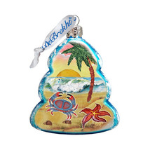 GDeBrekht Tree Crab Coastal Glass Ornament - $47.60