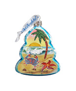 GDeBrekht Tree Crab Coastal Glass Ornament - $66.80 CAD