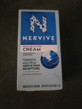 1 Box Nervive Pain Relieving Cream 3oz (BN20) - £13.73 GBP