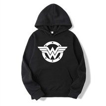 Women Casual Hoodie Wonder-woman Hooded Sweatshirt Wonder Mom Girl Power Pullove - £88.57 GBP