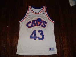Vintage Champion NBA Cleveland Cavaliers Brad Daugherty Basketball Jersey 48 - £175.22 GBP