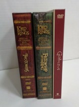 3 Boxed Sets Lord of the Rings DVDs Two Towers Fellowship of the Rings Gollum - £24.34 GBP