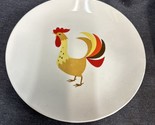 1962 Holt Howard Coq Rouge (Rooster) Plate 8 5/8” Diameter Mid Century M... - $13.07