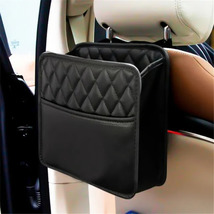 Multifunction Car Seat Back Leather Storage Bag Organizer - £24.01 GBP