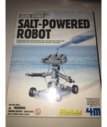 SALT-POWERED ROBOT - KIDS EDUCATIONAL GREEN SCIENCE 4M ACTIVITY KIT - $299.16 MXN