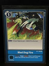 Mad Dog Fire - BT1-096 - R Release Special Booster Ver.1.0 Digimon - $0.98