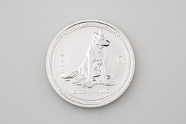 2006 AUSTRALIA YEAR OF THE DOG 1/2 OZ SILVER COIN - €90,01 EUR