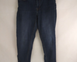 EV1 Women&#39;s Dark Wash Distressed Straight Leg Jeans Size 8 - $15.51
