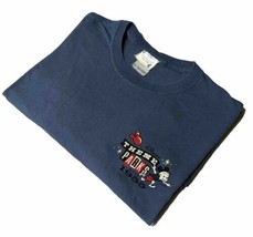 Disney A Cast Exclusive Collection Shirt Mens 2XL Blue Short Sleeve Casual - £11.08 GBP