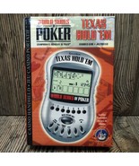 TEXAS HOLD EM POKER Handheld Excalibur World Series Electronic Game - $4.83