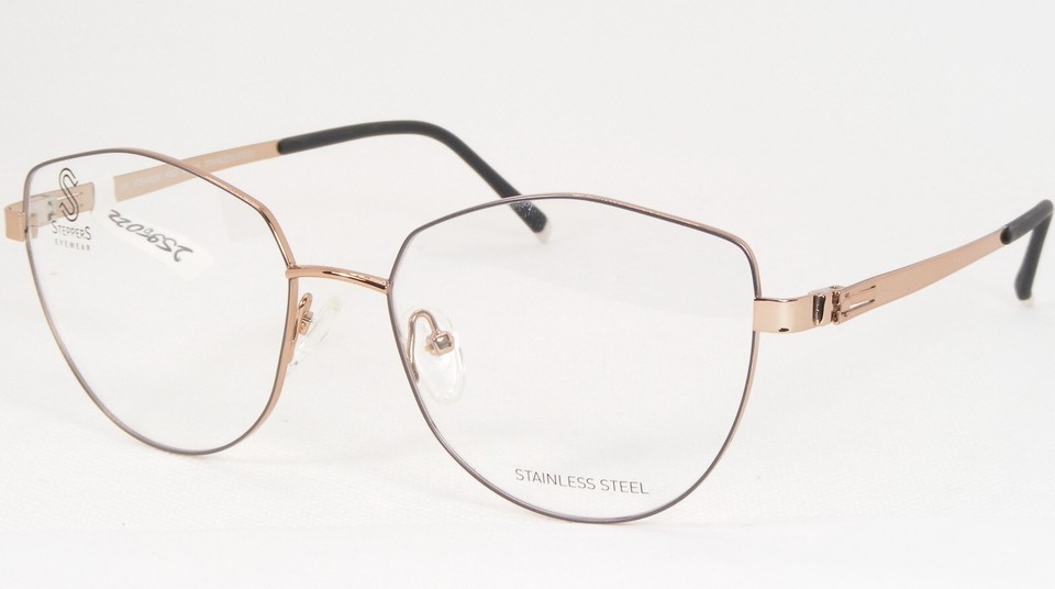 StepperS STS-40208 F023 Black/Rose Gold Unique Sunglasses 54-16-143mm-
s... - $114.68