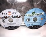 Lot Of 2 Infinity And PS3 Little Big Planet 2 Special Edition Disc Only - £11.00 GBP