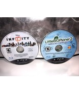 Lot Of 2 Infinity And PS3 Little Big Planet 2 Special Edition Disc Only - £11.07 GBP