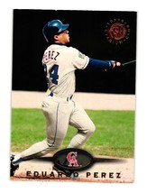 1995 Topps #195 Eduardo Perez California Angels - $2.00