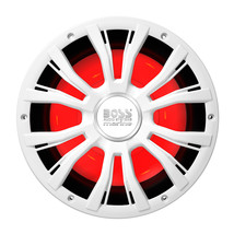 Boss Audio 10&quot; MRG10W Subwoofer w/RGB Lighting - White - 800W [MRGB10W] - £68.95 GBP
