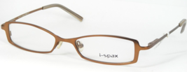 Vintage i-spax Riki 5 Brown Eyeglasses Glasses Frame 50-17-134mm Germany (Notes) - £42.28 GBP
