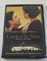 Cinderella Man (DVD, 2005, Widescreen) Russell Crowe, Renee Zellweger BRAND NEW - £6.55 GBP