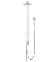 New White Tilley Outdoor Shower Panel with Hand Shower by Signature Hardware - £122.18 GBP