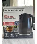 BLACK+DECKER™ 1.7L Rapid Boil Electric Kettle, Boils up to 7 Cups of Wat... - £26.61 GBP