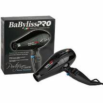 Babyliss Pro Portofino 6610 1875 Watt Nano Titanium Ionic Hair Dryer Black NEW - £105.60 GBP