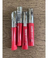 RIMMEL Oh My Gloss Lip Gloss Shade: # 400 Contemporary Coral NEW Lot of 4 - £25.42 GBP