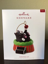 Hallmark 2018 Keepsake Ornament Christmas Cat New Ship Free Solar Motion - £54.20 GBP
