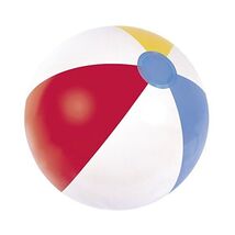 Bestway Panel Beach Ball - 20 inch, White  - $5.00