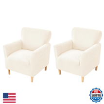 FUANGUI Banquet Armchair Slipcover Chair Covers with Arms Stretch Club C... - $86.54