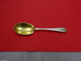 Faneuil by Tiffany &amp; Co. Sterling Silver Preserve Spoon Goldwashed 7 1/4&quot; - £146.36 GBP