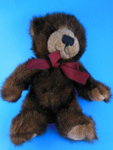 Russ Berrie Mink Brown Colored Teddy Bear Brandwell  10&quot; Vintage - £7.91 GBP