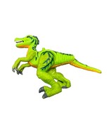 Fisher Price Imaginext Green &amp; Orange Raptor DINOSAUR 5&quot; High 7&quot; Long Fi... - €7,30 EUR