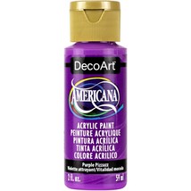 DecoArt Americana Acrylic Paint 2oz Purple Pizzazz Opaque - £15.81 GBP