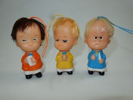 Yuletide Vintage Vinyl 4&quot; Ornaments  RARE - $19.99