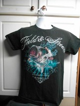 Delta Pro Weight Black Mens Sz S Tshirt Tee Field Stream Original Outfitter - $8.91