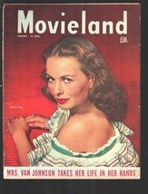 Movieland  2/1948-Jeanne Crain cover-Lana Turner-Ronald Reagan-Joan Crawford-... - £42.19 GBP