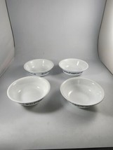 Set of 4 Corelle Old Town Blue Onion Cereal Bowls 6-1/4&quot; Corning USA - £17.85 GBP