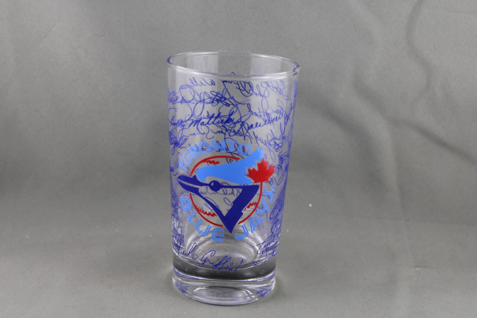Toronto Blue Jays Glass (VTG) - 1992 World Champions Signature Glass  - $35.00
