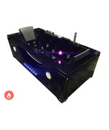 Whirlpool bathtub hydrotherapy hot tub and Heater double pump 24 jets HY... - $4,236.45 CAD