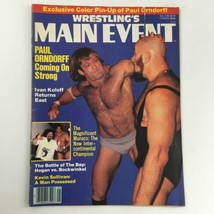 Wrestling&#39;s Main Event Magazine May 1983 Paul Orndorrff &amp; Ivan Koloff, No Label - £14.30 GBP