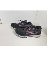 Brooks Ghost 12 Black/Purple 1203051B081 Women&#39;s Running Shoes Size 7 - $609.07 MXN